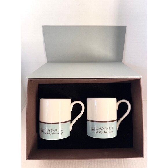 CANALI 90th Anniversary Special Edition Mug Set by Luzerne (Bx 10) - Picture 2 of 6